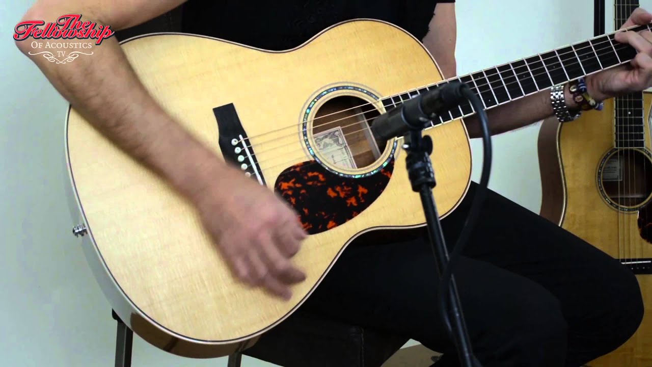 Larrivee L-05 Limited Palm Tree guitar at The Fellowship of Acoustics