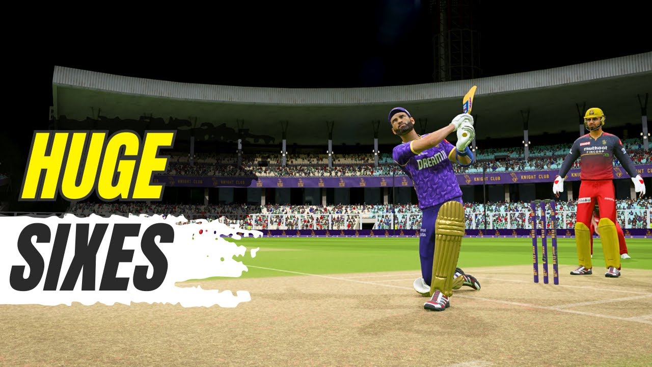 RCB Vs KKR | Six Hitting At It's Best