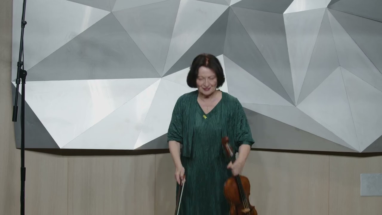 J. S. Bach complete cello suites (viola version), Vera Vaidman.