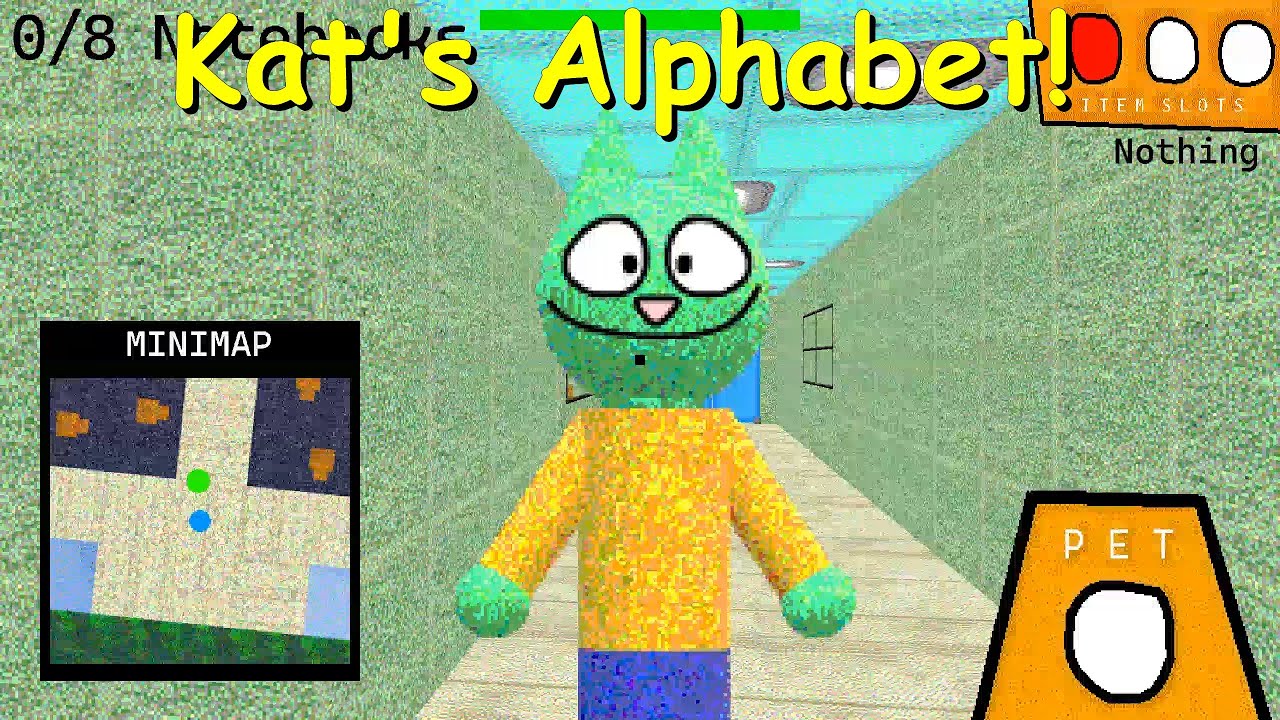 Алфавит Кэт! - Мод Baldi's Basics