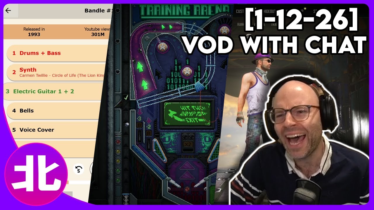 We Back Up Straight Pinballing It [With Chat] (Trivia, FlippUp, PUBG)