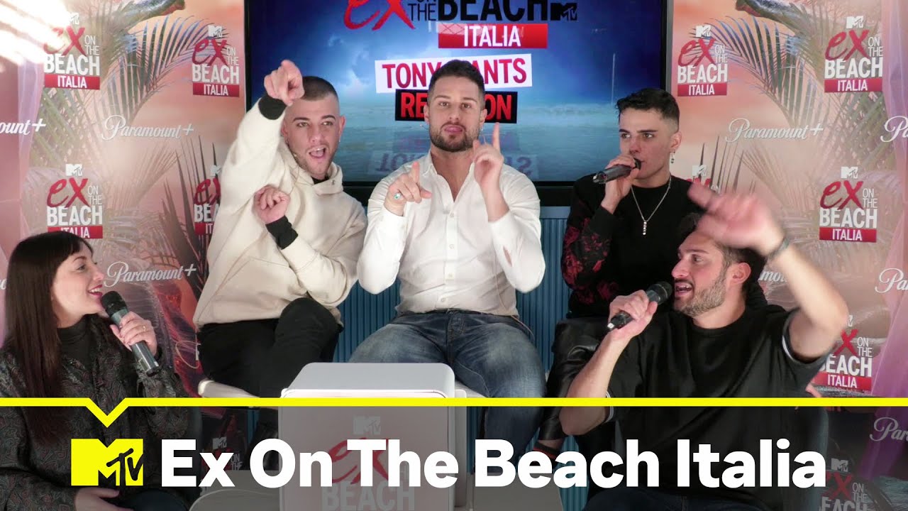 Ex On The Beach Italia 5: episodio 6 Tony IPants reaction con Giulia e Donato del cast