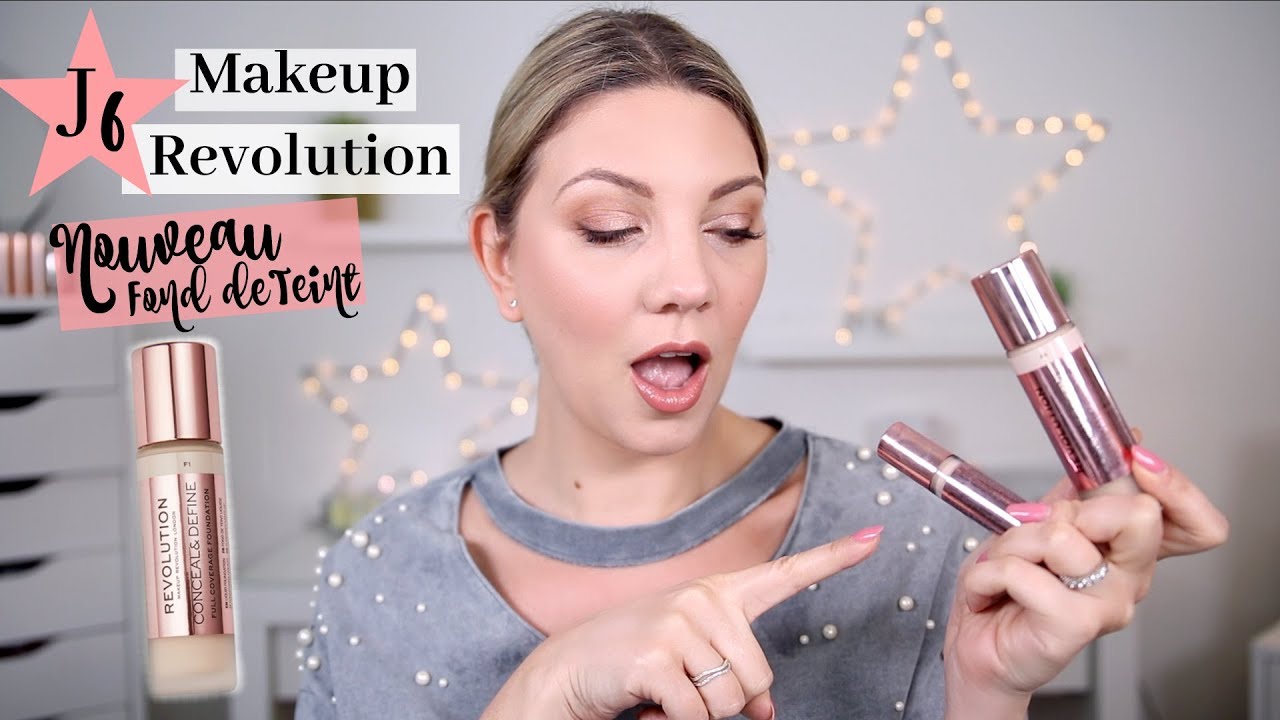 New: Fond de teint Conceal & Define & Anti-cernes Makeup Revolution : 1ère impression ! #jour6