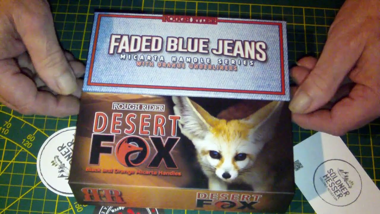 Zwei neue Rough Ryder - Desert Fox Barlow & Faded Blue Jeans Trapper