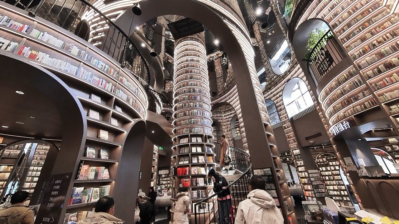 4k l Chengdu Dujiangyan Zhongshuge Bookstore / Irrigation System
