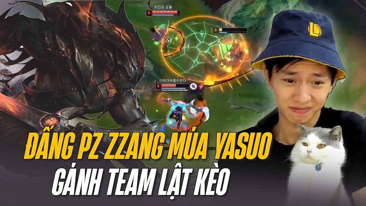 YASUO CỦA PZZANG SIÊU ẢO MA KHIẾN VĂN TÙNG CHÓNG MẶT VÀ ĐẲNG CẤP BEST YASUO HÀN