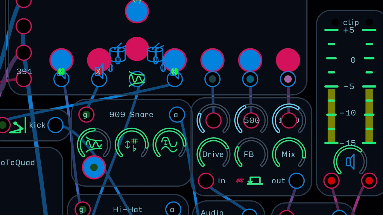 FeedbackFeed - Playing with Feedback Mixer in Audulus