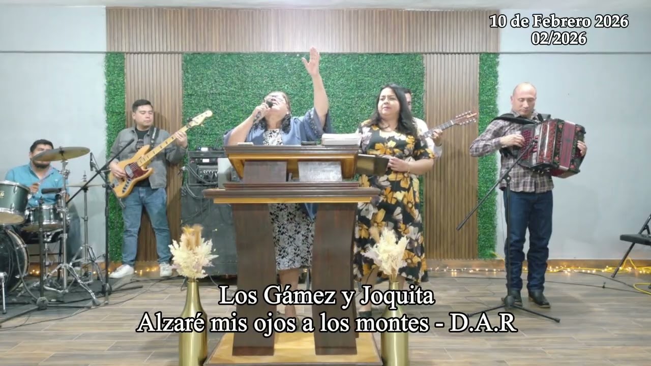 Alzare mis ojos a los montes Los Gámez y Joquita