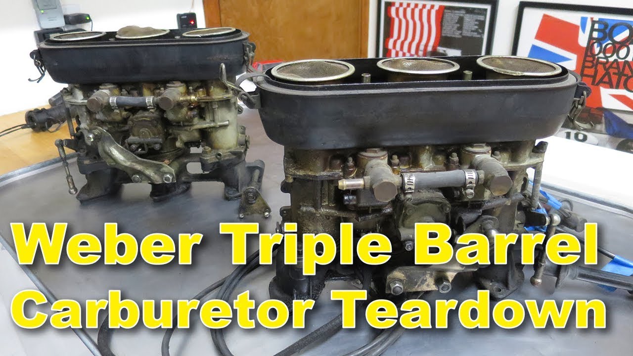 Weber Triple Barrel Carburetor (40 IDA/IDTP) Teardown: 1969 Porsche 911T. The Canary Files.
