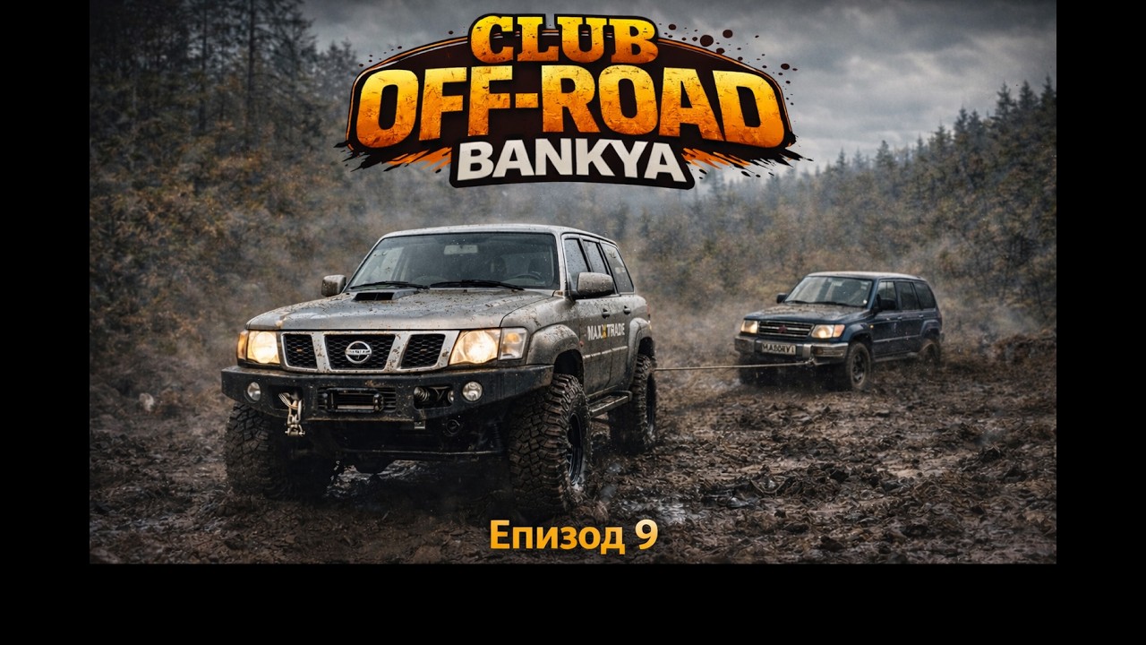 CLUB OFF-ROAD BANKYA – ЕПИЗОД 9 🔥🪢 Пътна помощ | 🌲 Горска помощ | 🟫 Кал | 🚙 Офроуд реалност