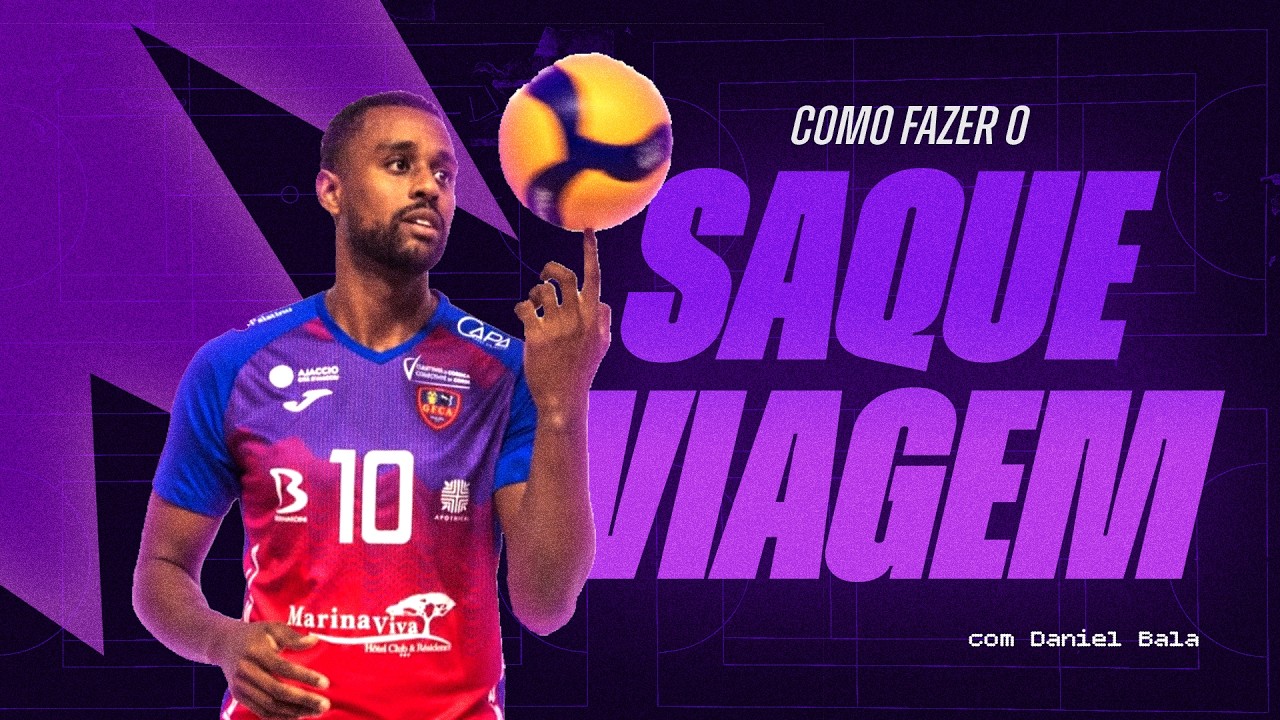 JOGADOR PROFISSIONAL dá dicas de como fazer o SAQUE VIAGEM no vôlei! #DicasDoBala