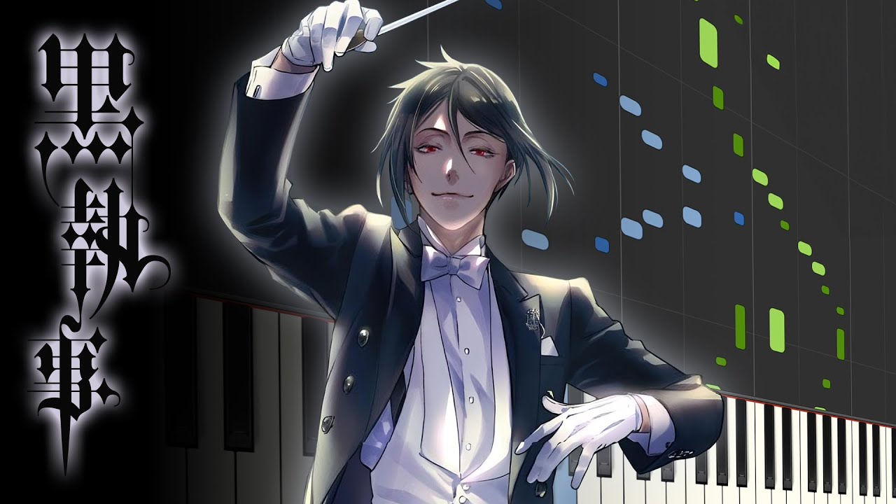 Black Butler - LACRIMOSA  |  Synthesia Piano Tutorial