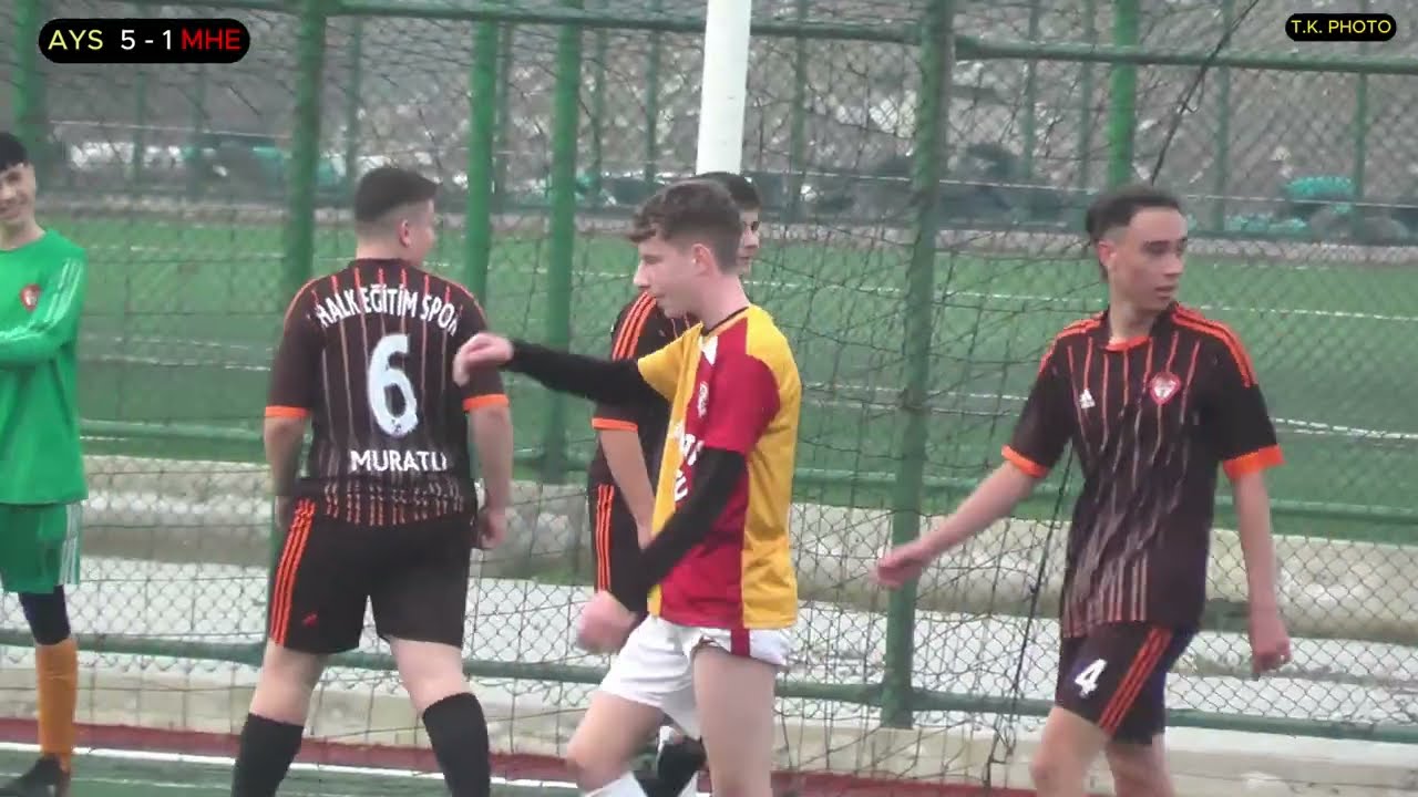 Muratlı Halk Eğitimi Spor - Aslan Yıldız Spor  U15  (ikinci yarı)