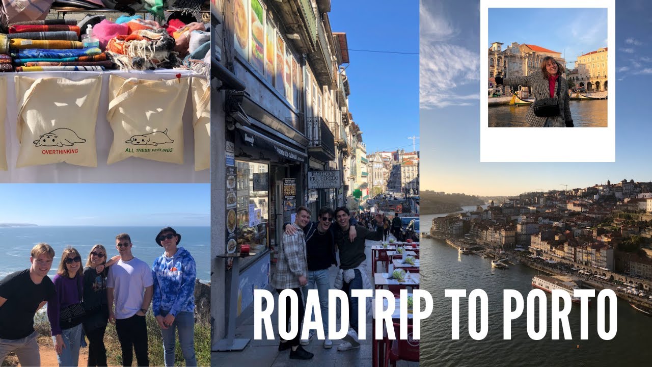 study abroad vlog: a roadtrip to Porto, Portugal!
