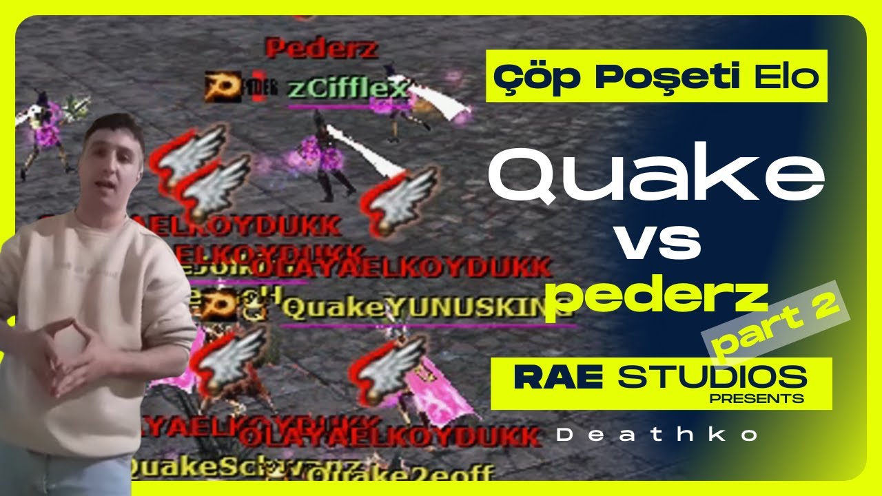 Quake vs pederz [Part 2] | Mage 8v8 Turnuva KAZANANI | OLAYAELKOYDUK #deathko #knightonline