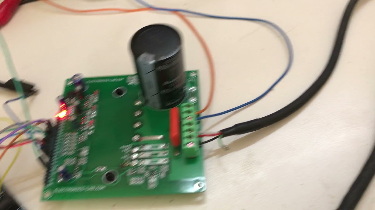 Harmonic Drive Testing with IGBT IPM Module  (BLDC Driver)