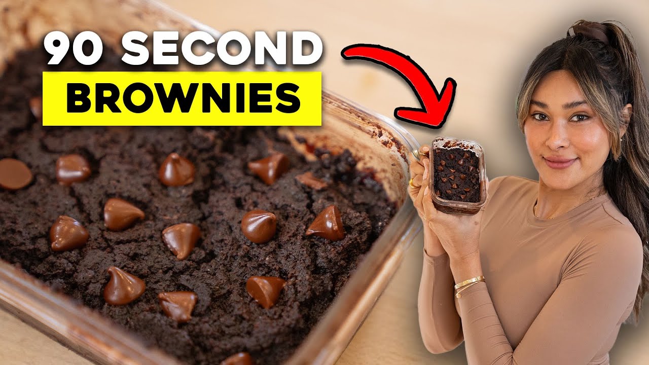 Fudgy and Gooey Chocolate Brownies in 90 Seconds!
