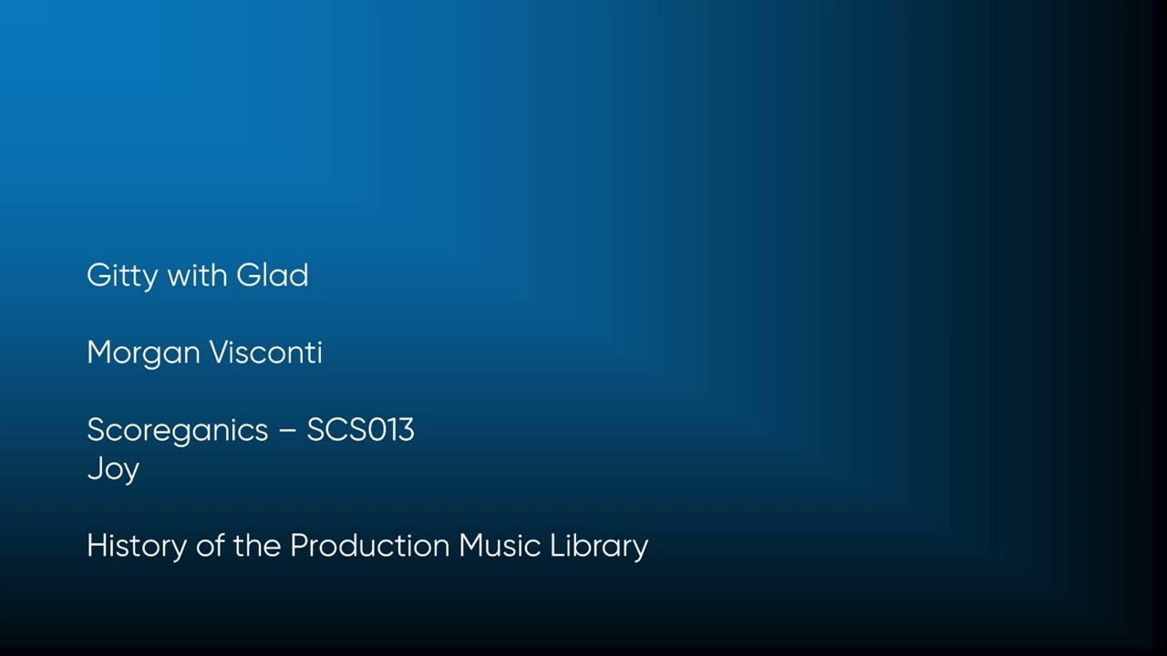 Gitty with Glad - Morgan Visconti | Scoreganics (SCS013) [Full Track] - HOTPML #1358