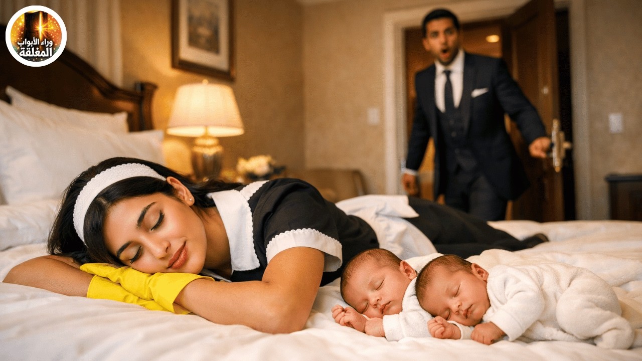توأمتا رجل الأعمال الثري لم تناما… حتى فعلت عاملة المنزل الفقيرة شيئاً غيّر كل شيء