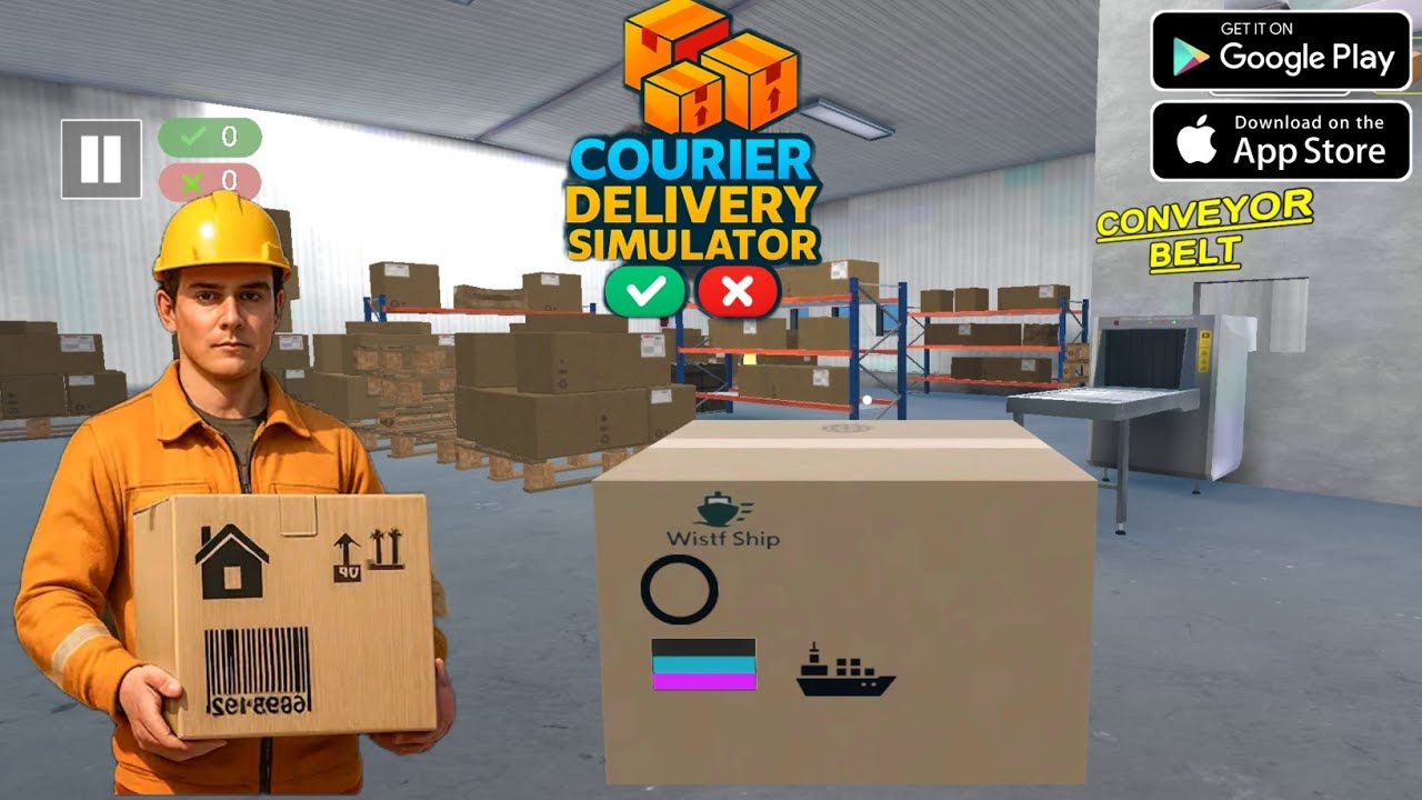 COURIER DELIVERY SIMULATOR JOB MOBILE GAME📦 | ANDROID GAMEPLAY 2026