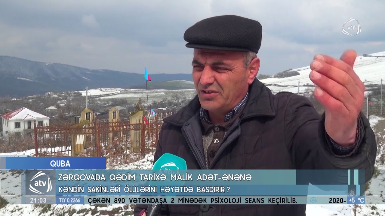 Qubada unikallığı ilə seçilən Zərqova kəndi (11.03.2021)