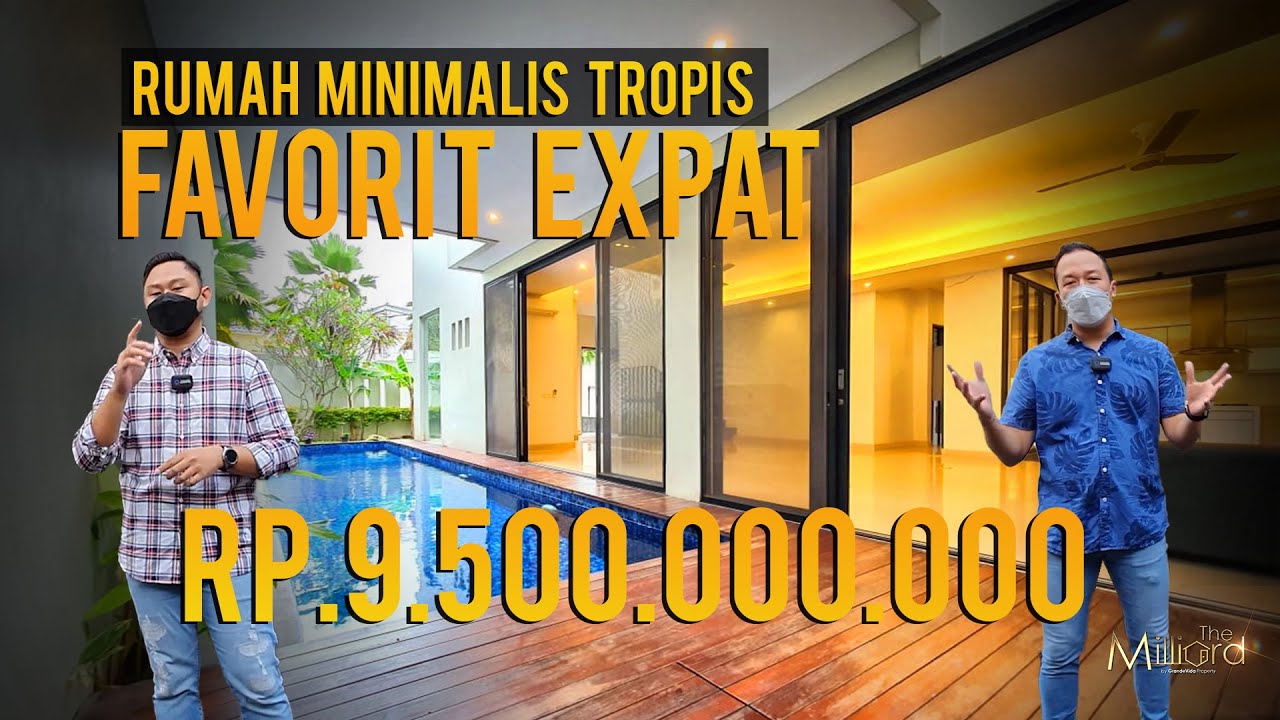 HOUSE TOUR #34 | RUMAH MEWAH AMPERA KEMANG TOWNHOUSE, GAYA VILA DI BALI By GrandeVida Property
