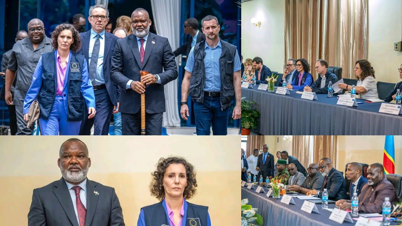 AFC/M23Nord-Kivu : La commissaire européenne Hadja Lahbib reçue par la coordination AFC-M23 à Goma