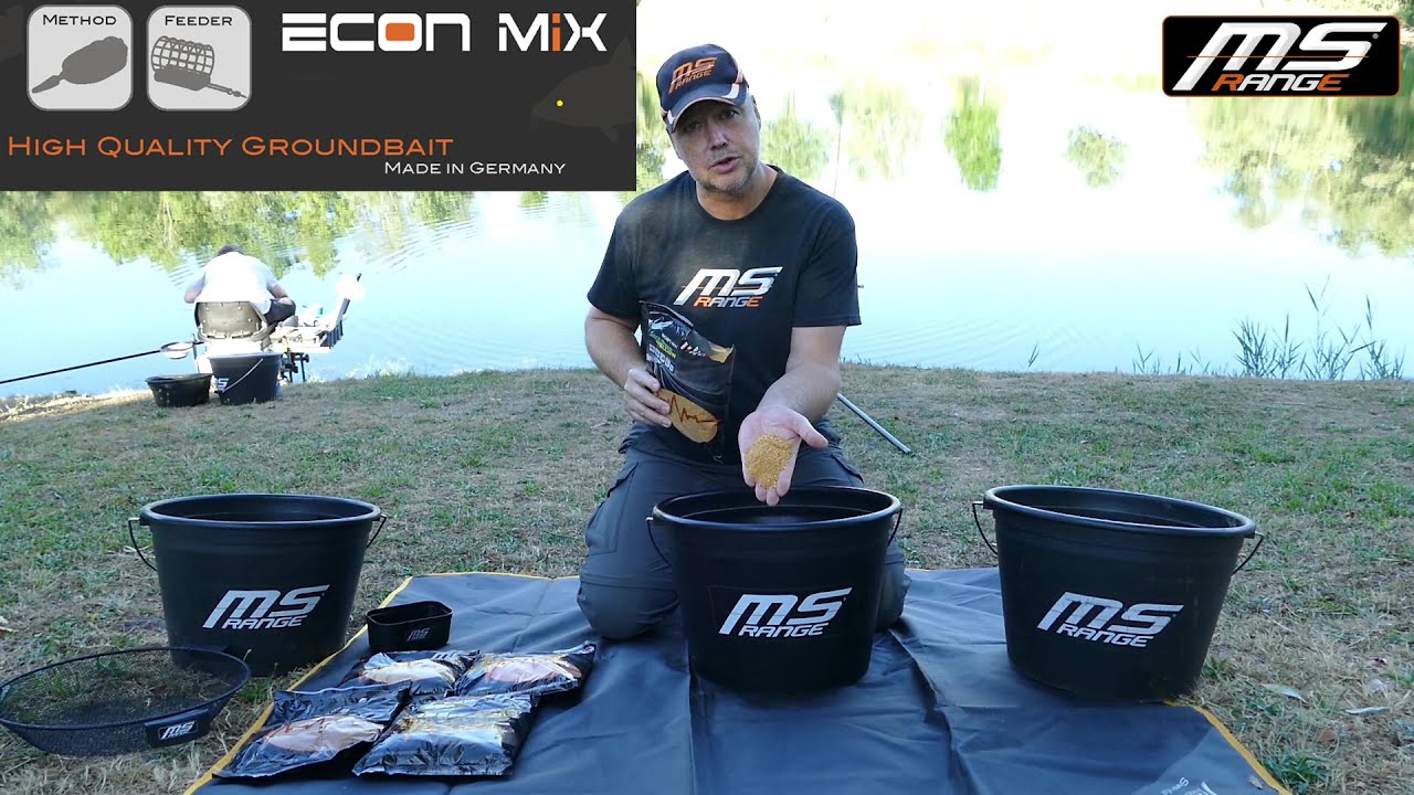 Perfektes Feederfutter anmischen - SO geht es! | Tipps zum Angeln mit MS Range Futterserie Econ Mix