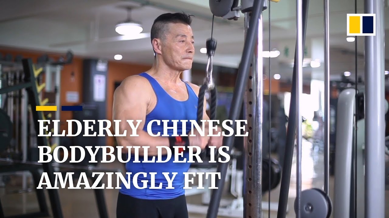 70-year-old Chinese bodybuilder says he&rsquo;s stronger than most young people
