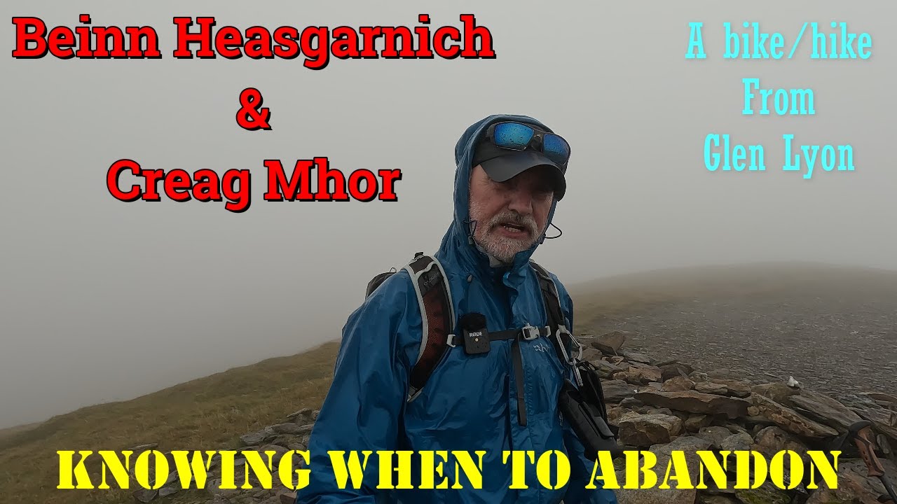 Beinn Heasgarnich /Munro/ Bike/hike /Scotland