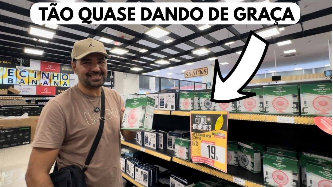 Você PRECISA ver essa loja! Bananas Outlet é simplesmente absurda! 😱🔥
