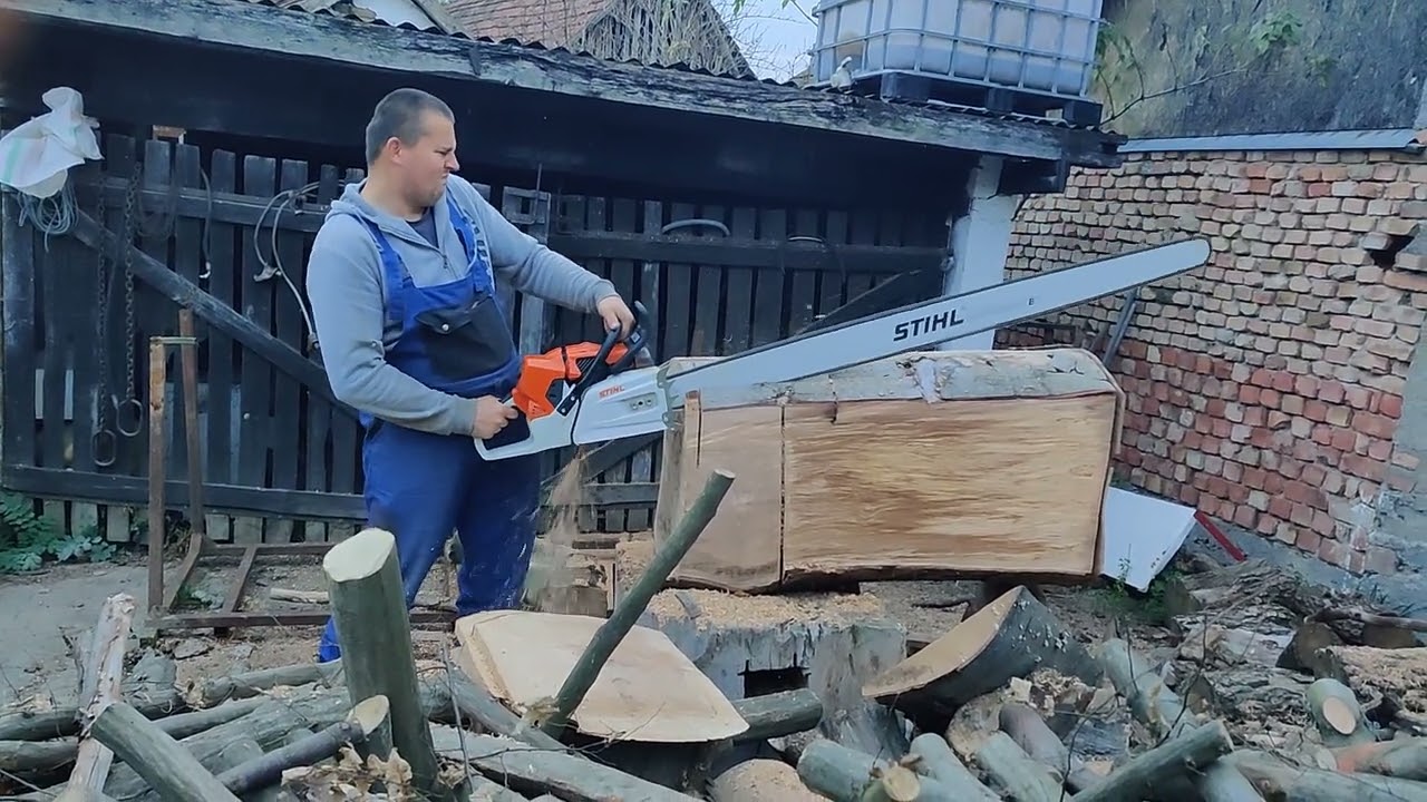 Stihl MS 881 & Stihl Rollomatic ES 59 
