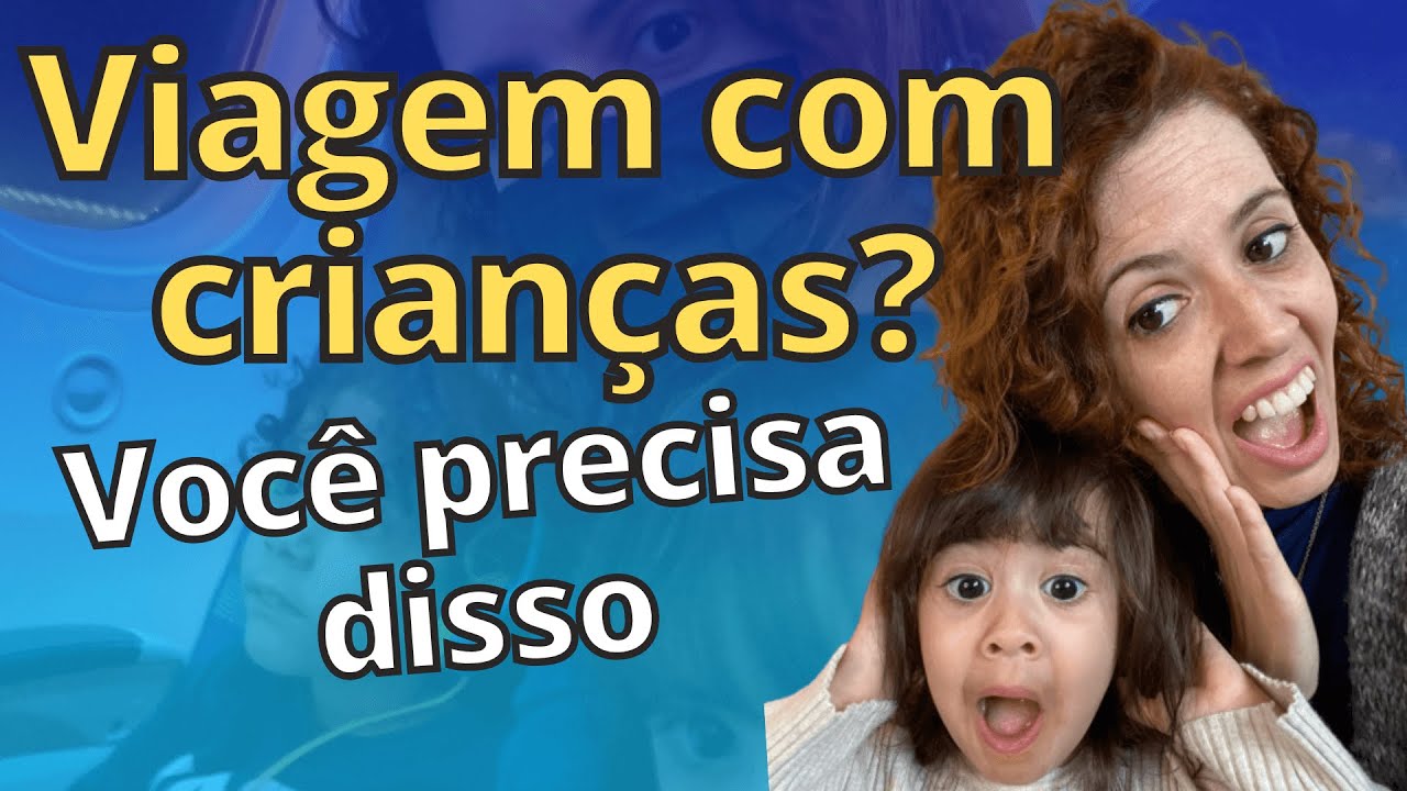 Como eu faço uma VIAGEM DE AVIÃO COM CRIANÇAS em voo internacional (RELATO E DICAS)