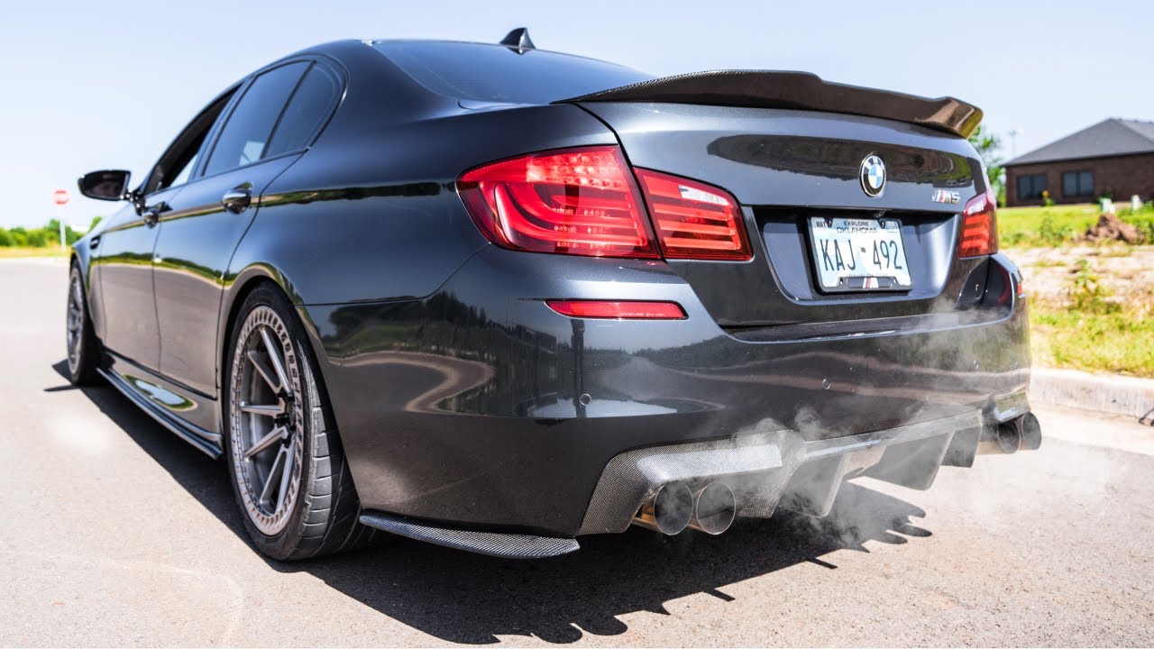 700HP+ BMW M5 Sounds INSANE! Valvetronic Exhaust *Full TITANIUM*
