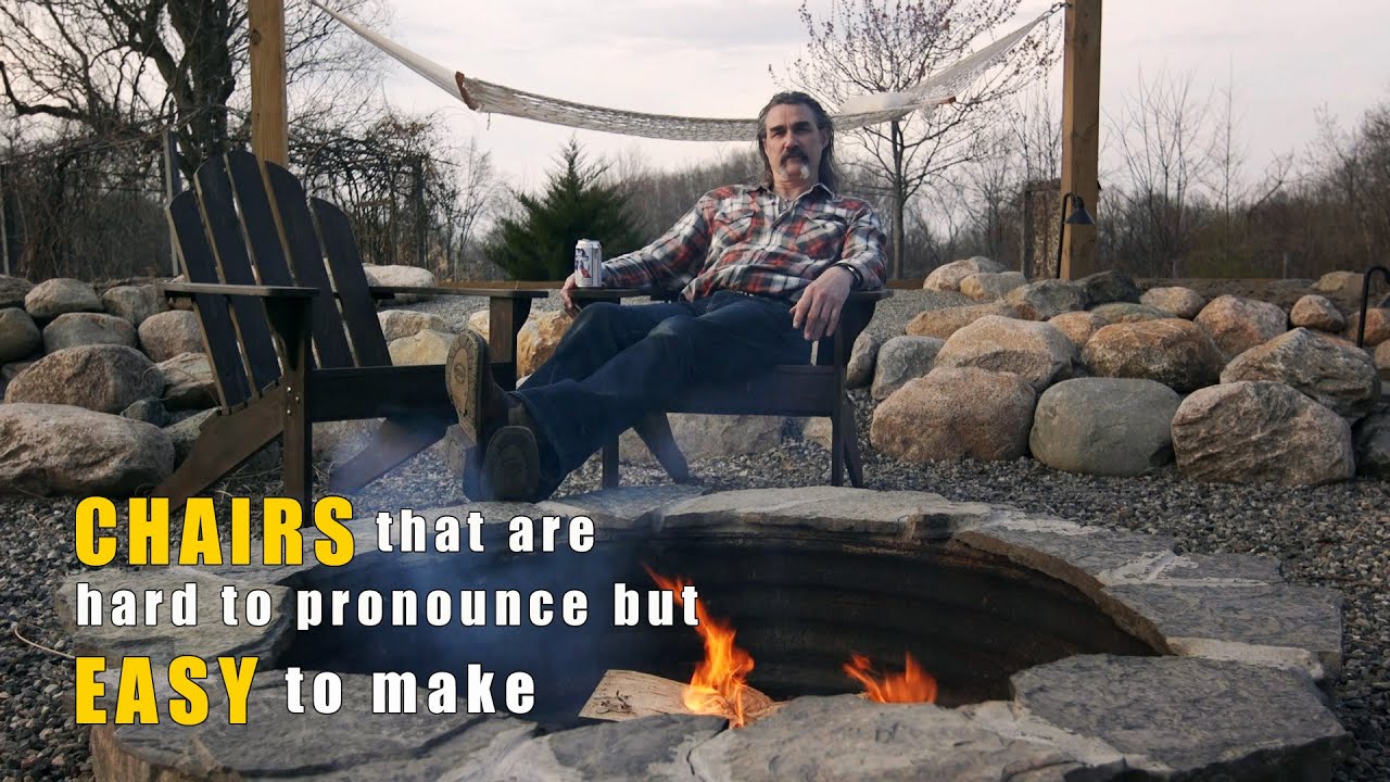 The most comfortable Adirondack chairs ever made | Woodcraft 101