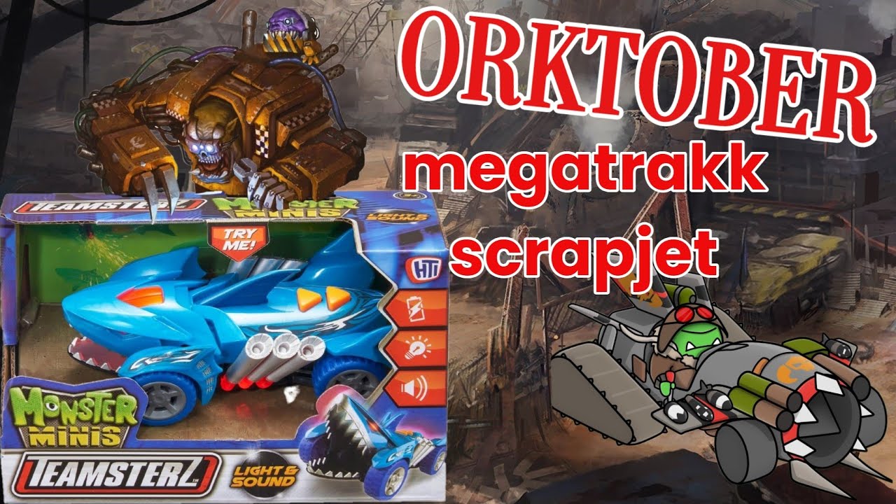 Megatrakk Scrapjet из ХЛАМА. Провожаем ОРКТЯБРЬ