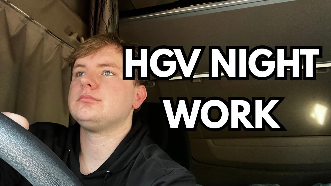 A Night Shift Day in the Life of a UK HGV Driver | Reality of Night Work