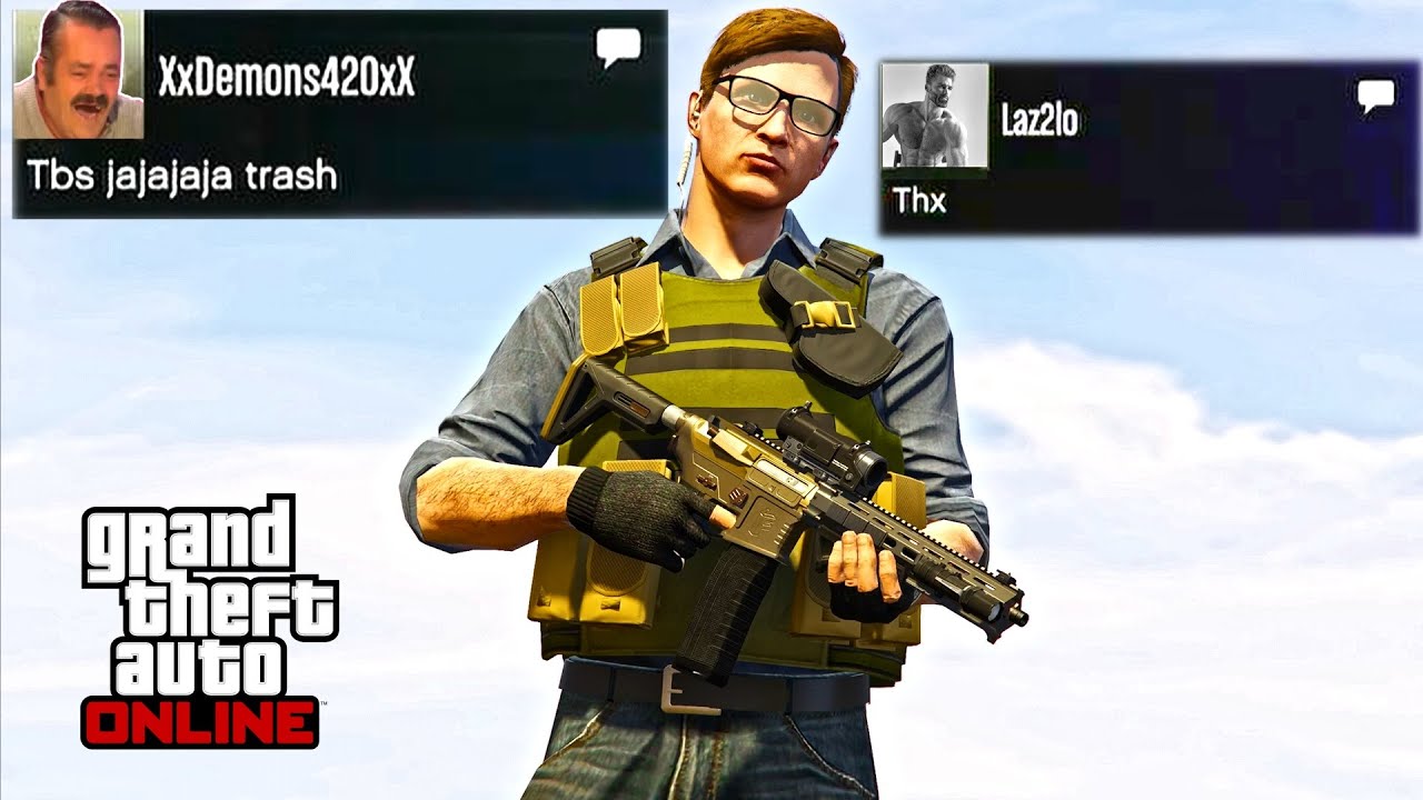 Wannabe Tryhards Couldnt Handle A Real Fight (GTA Online)