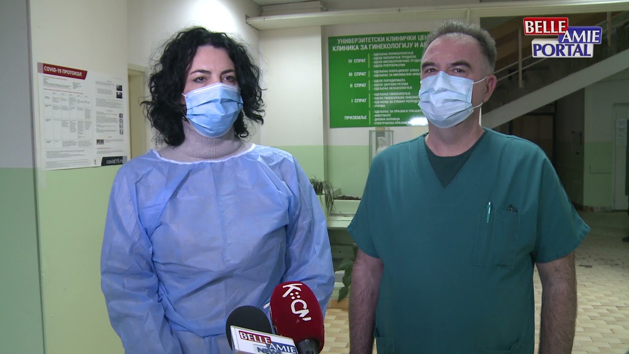 Nekoliko minuta iza ponoći, u Niškom porodilišu na svet su došli blizanci Andrej i Luka