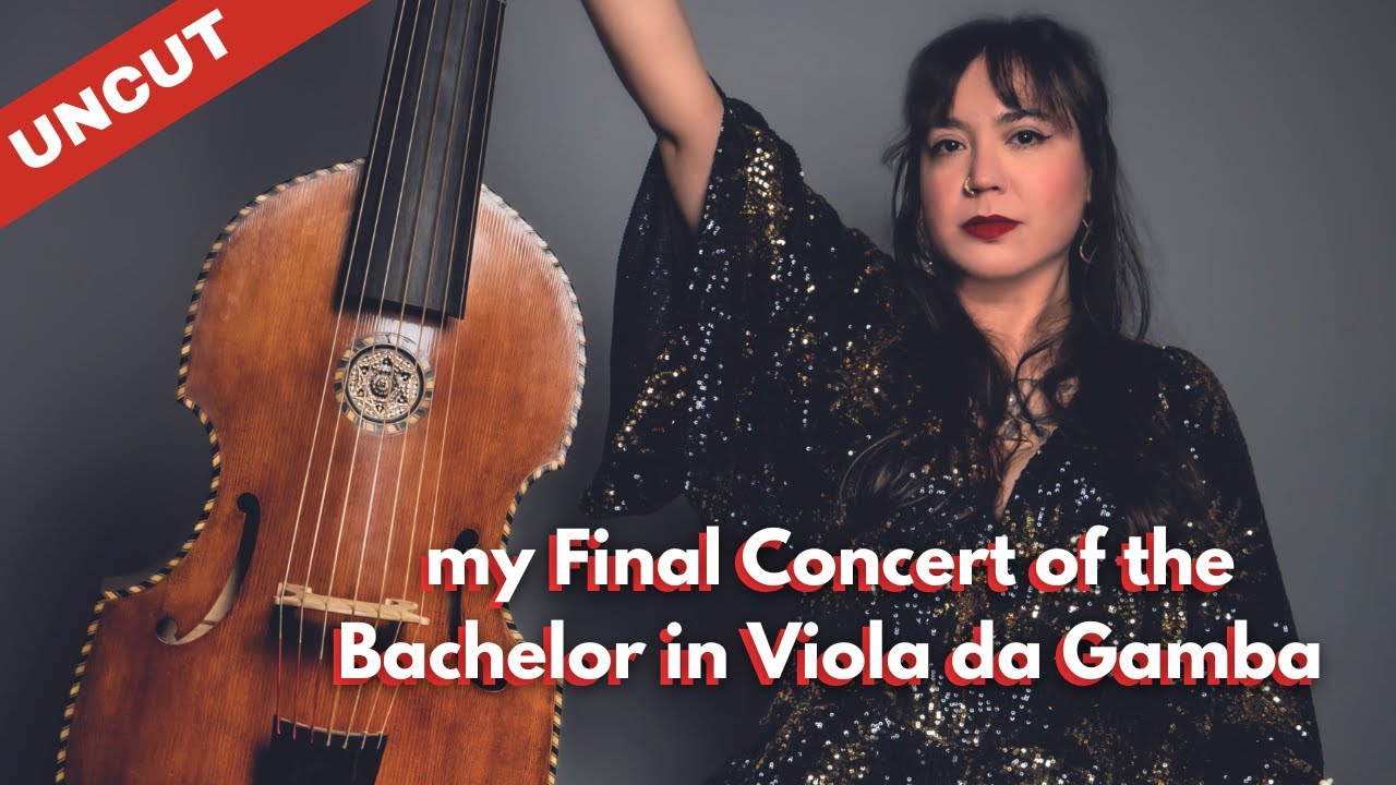 My final concert of the Bachelor in Viola da Gamba! (HfK Bremen)