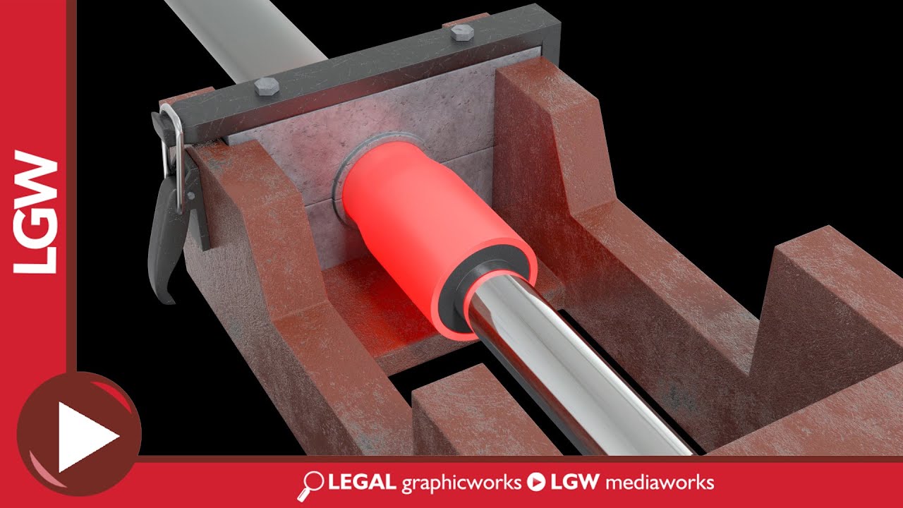 Pipe Swaging 3D Animation