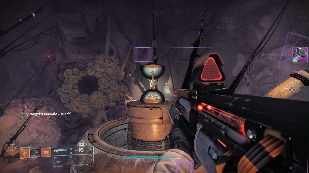 Destiny 2 solo curtilage divide secret Stranglet capsule (explore Kepler fabled 1l2, Titan)