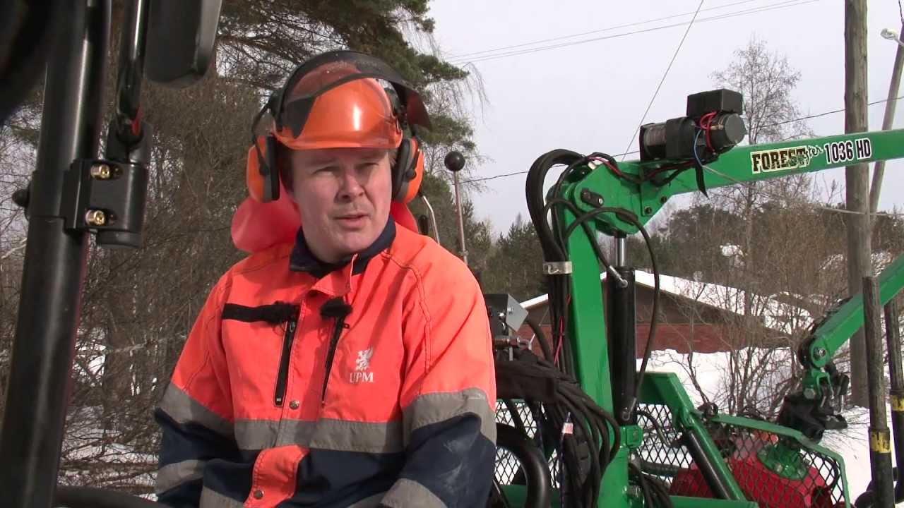 UPM Silvesta - Metsäpalveluyrittäjä Eero-Tapani Kärkkäinen