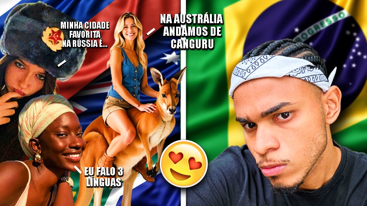 BRASILEIRO SURPREENDE GRINGAS NO OMETV
