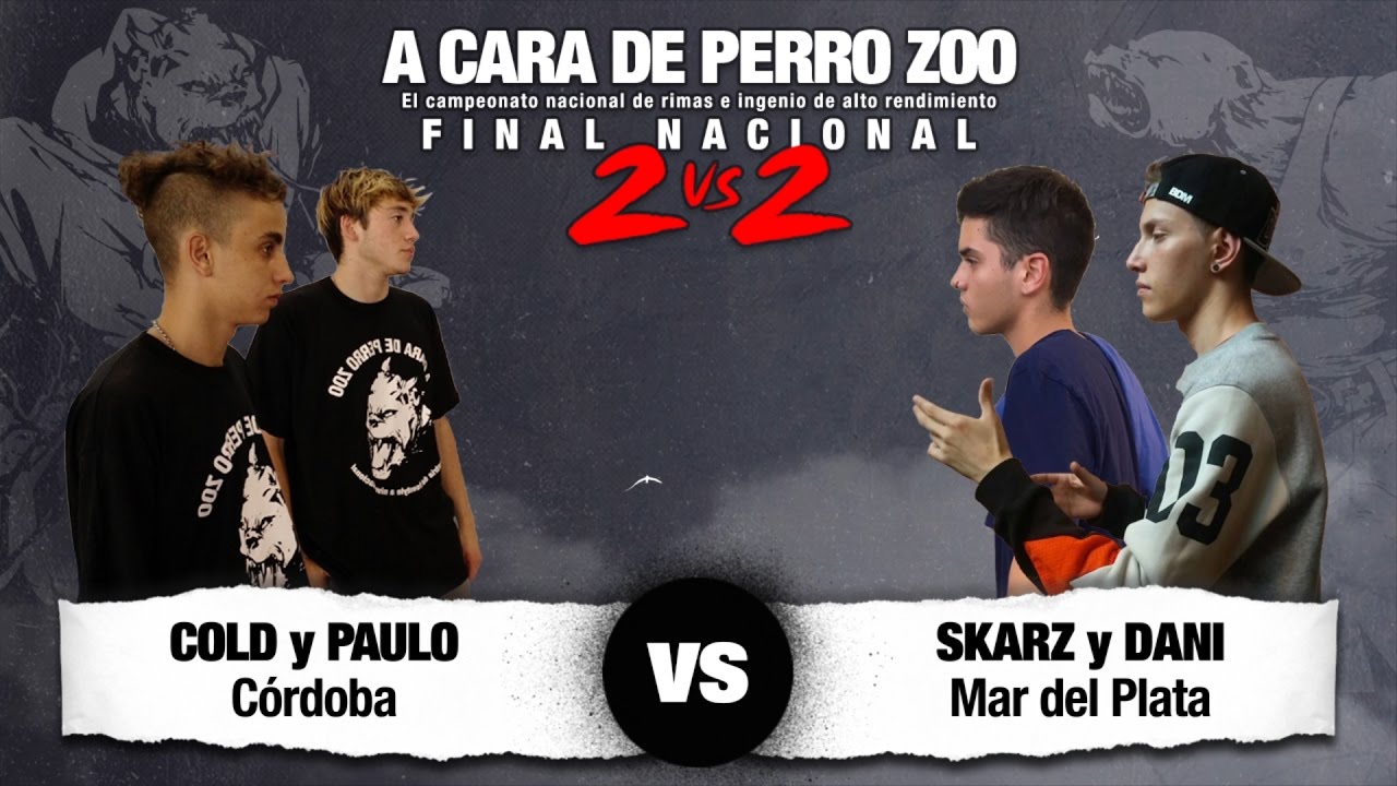PAULO LONDRA y COLD  vs SKARZ y DANI - Final Nacional ACDPZoo 2 vs 2