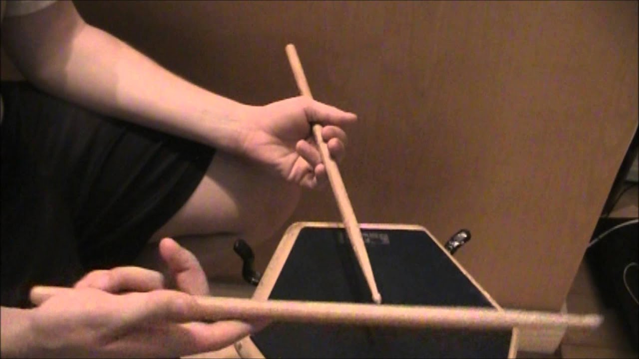 One handed Roll - Shuffle to single stroke 9.17.13