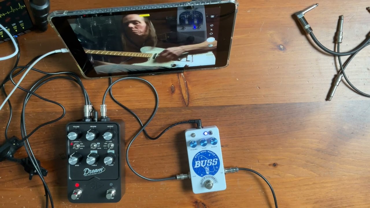 Five Watt World Barber Electronics BUSS. Brad Paisley Tele, UA Dream 65, Texas Special. No talking