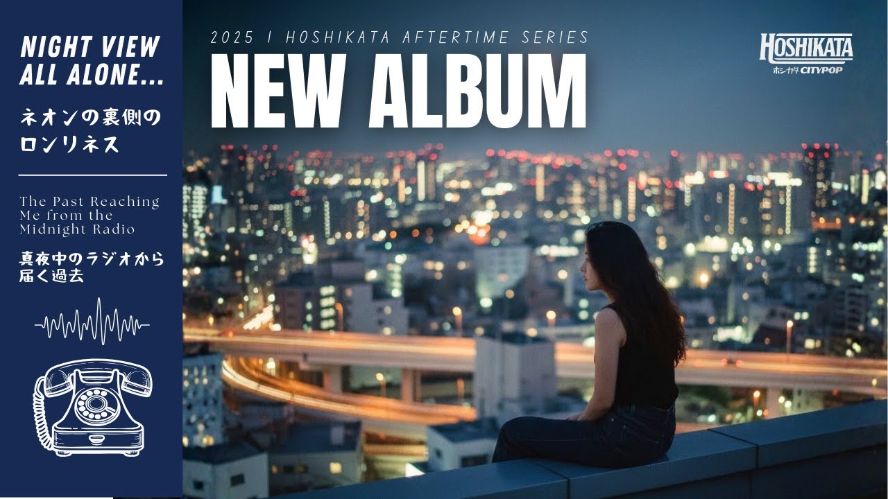 Night View All Alone | 80s Japanese City Pop for Lonely Night