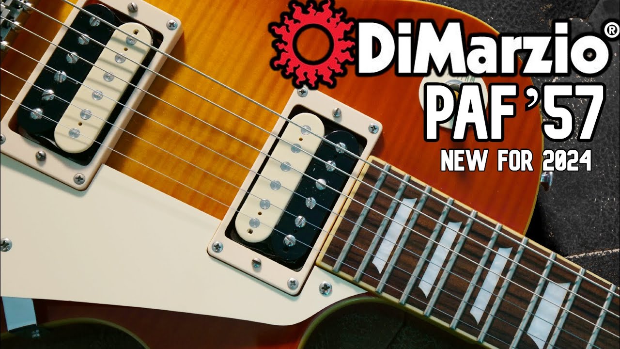 НОВЫЕ гитары DiMarzio PAF 57s | Прокачайте свой Les Paul!