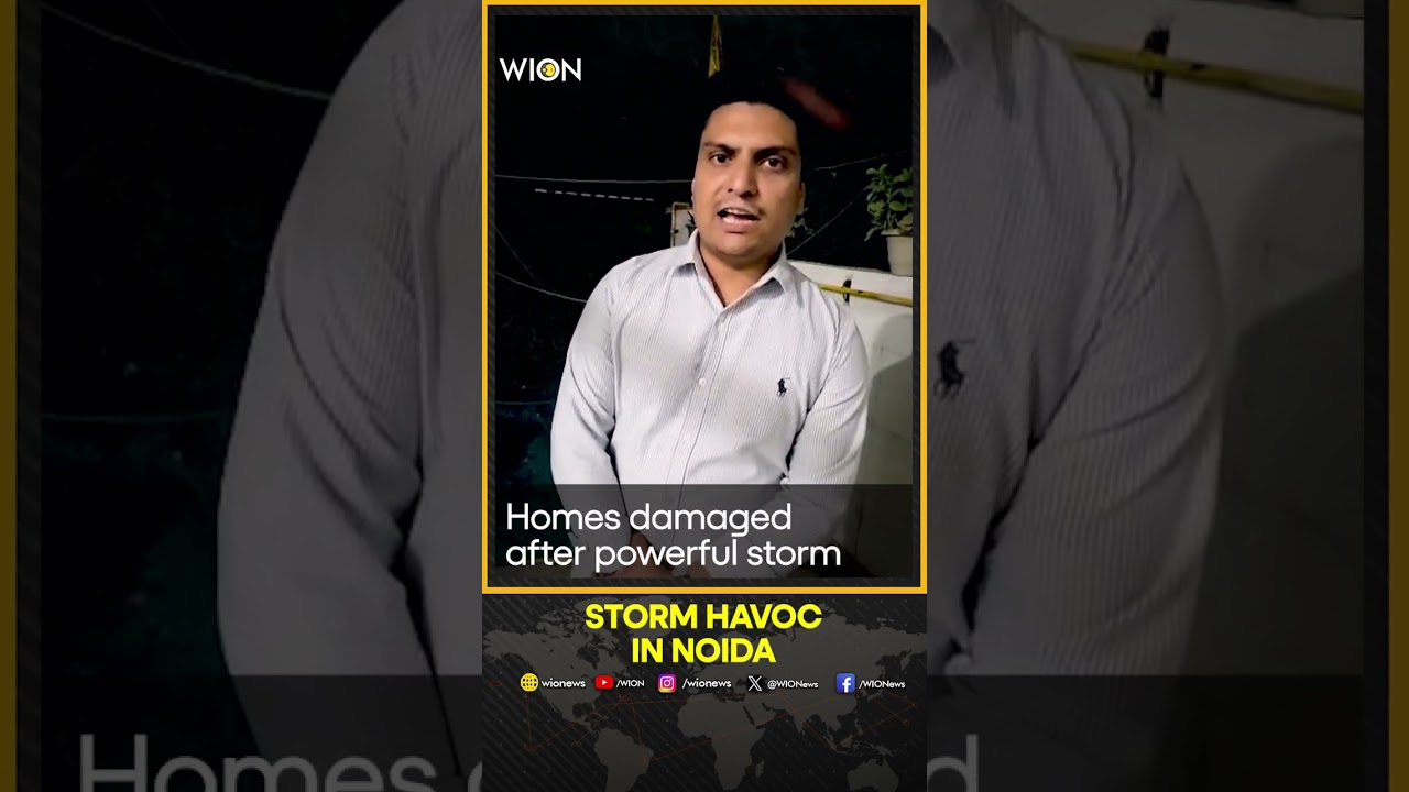 Severe Storm And Heavy Rain Damage Homes Across Delhi NCR | WION SHORTS